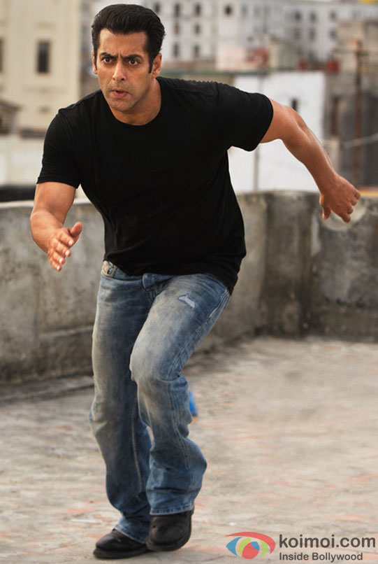Salman Khan in an action Scene
