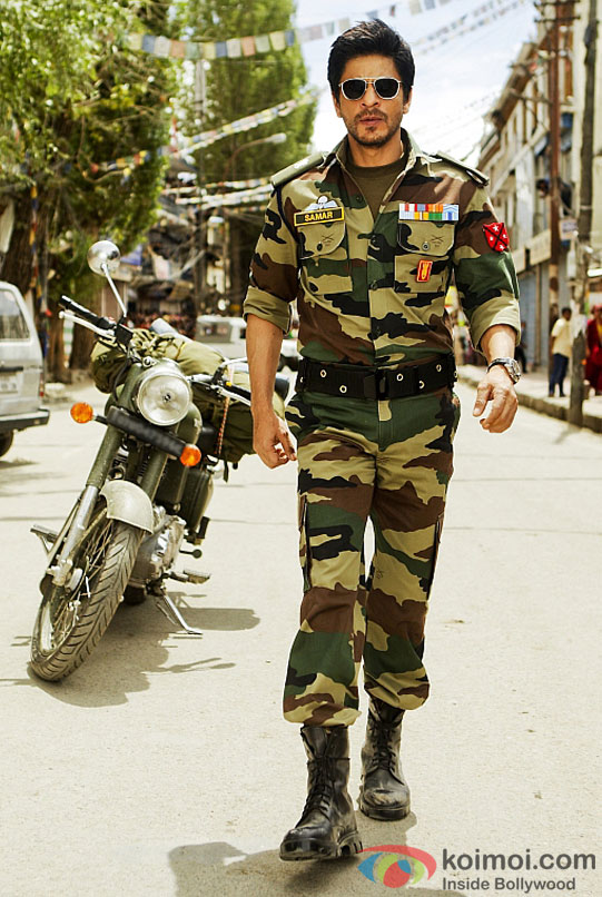 Shah Rukh Khan In An Army Outfit