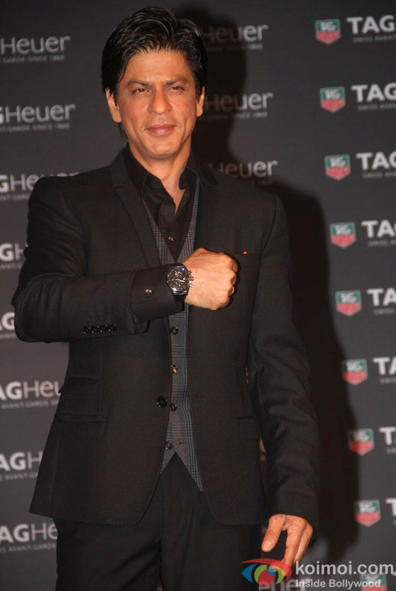 Shah Rukh Khan at TagHeuer CARRERA Watch Launch Event