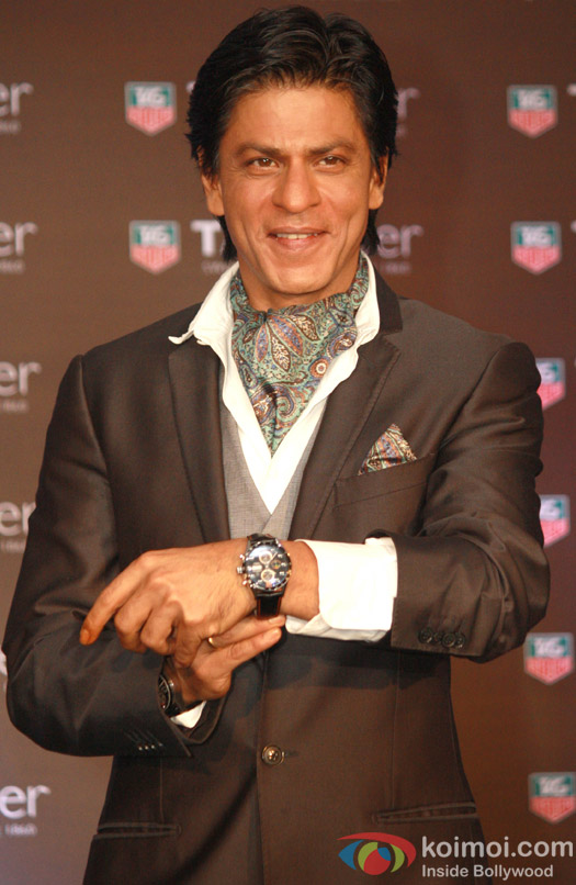 Shah Rukh Khan at the unveiling of TAG Heuer India Racing Limited Edition