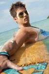 Shahid Kapoor stretches on the beach in Badmaash Company Movie