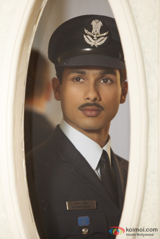 Shahid Kapoor's mustachoied look in Mausam Movie