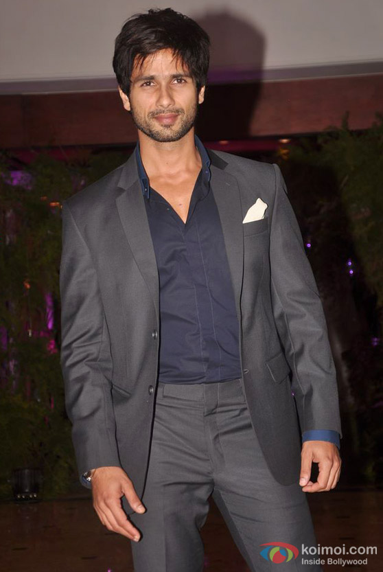 Shahid Kapoor At Ritesh Deshmukh-Genelia D'Souza Sangeet Ceremony