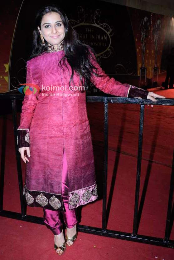 Vidya Balan At 1st Global Indian Film & Television Honors 2011 Event