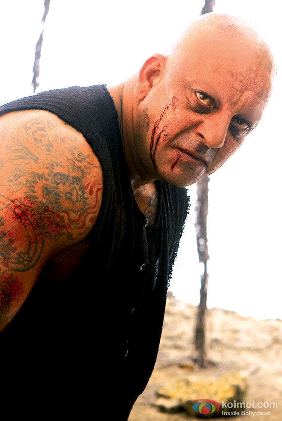 Sanjay Dutt as Kancha Cheena in Agneepath Movie