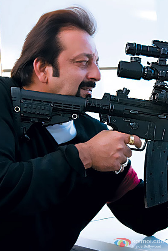 Sanjay Dutt takes aim in Knock Out Movie