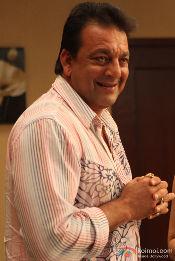 Sanjay Dutt grins in Rascals Movie