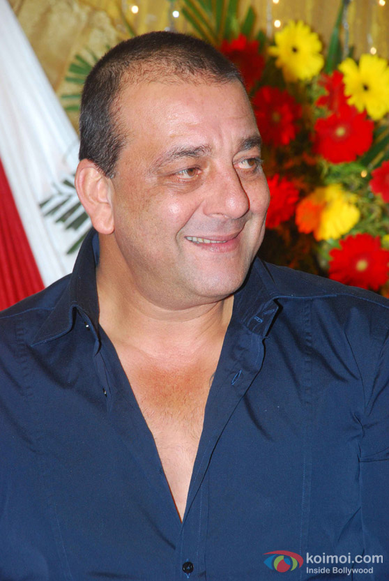 A clean shaven Sanjay Dutt