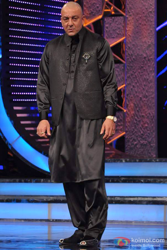 Sanjay Dutt On The Sets Of 'Bigg Boss 5' TV Show