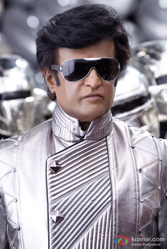 Robotic Rajnikanth in Endhiran The Robot Movie
