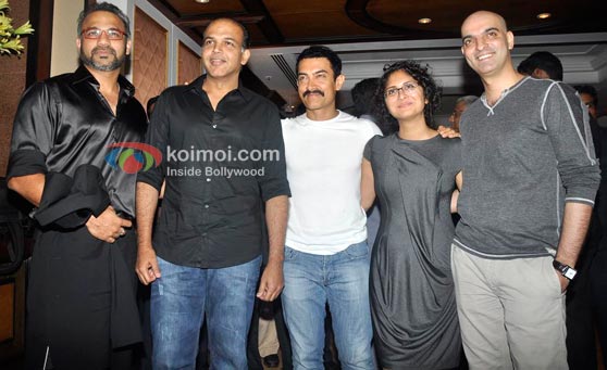 Abhinay Deo, Ashutosh Gowariker, Aamir Khan, Kiran Rao, Abbas Tyrewala