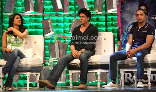 Priyanka Chopra, Shahrukh Khan, Rahul Bose 