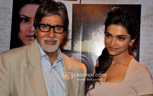 Amitabh Bachchan, Deepika Padukone