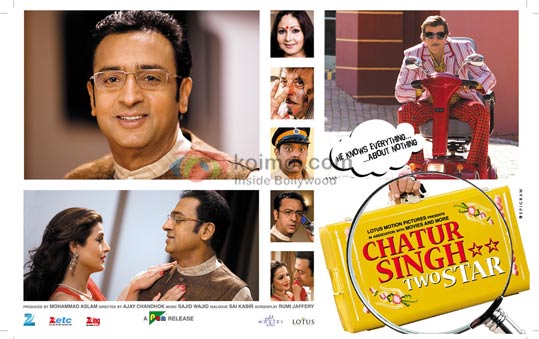 Gulshan Grover Chatur Singh Two Star Posters