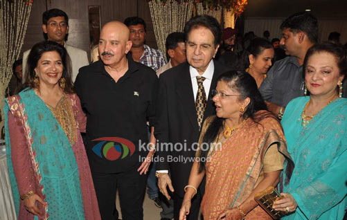 Rakesh roshan, Dilip Kumar, Saira Banu