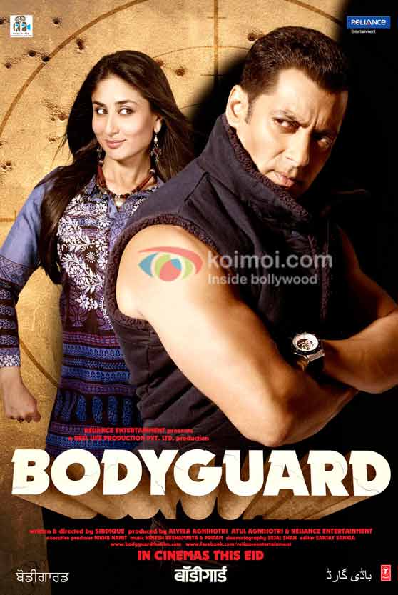Kareena Kapoor, Salman Khan (Bodyguard Movie Poster)