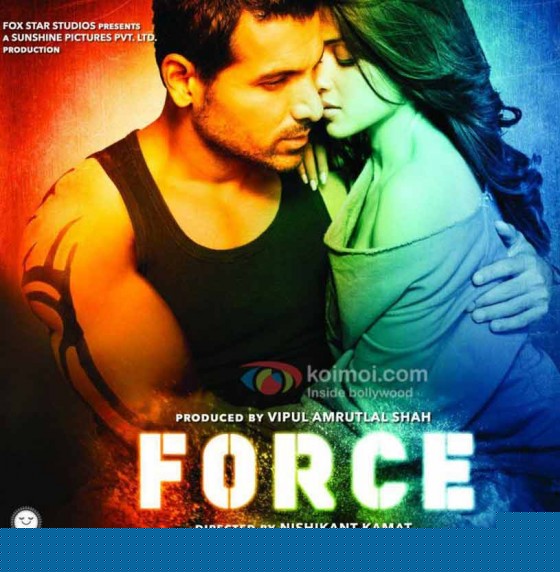 John Abraham, Genelia D'souza (Force Movie Poster)