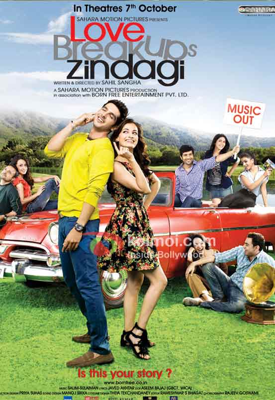 Zayed Khan, Diya Mirza  (Love Breakups Zindagi Movie Stills)