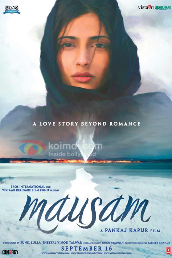 Sonam Kapoor (Mausam Movie Poster)