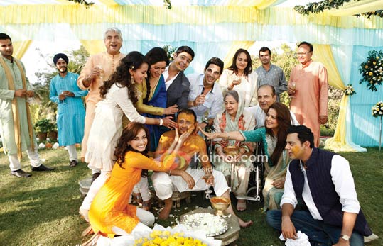 Tisca-ChopraUmang Jain, Vaibhav Talwar, Zayed Khan, Diya Mirza, Satyadeep Misra, Cyrus Sahuka (Love Breakups Zindagi Movie Stills)