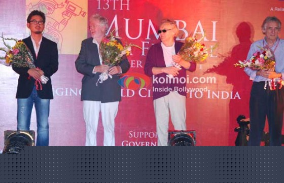 Na Hong Jin,  Hugh Hudson, Jerzy Skolimowski, Roger Spottiswoode At 13th Mumbai Film Festival 