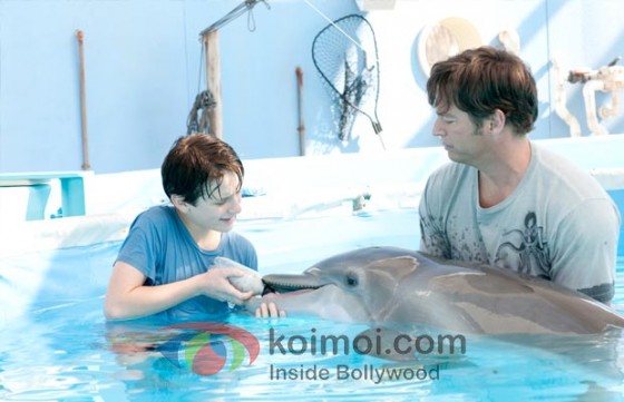 Harry Connick Jr., Nathan Gamble (Dolphin Tale Movie Stills)