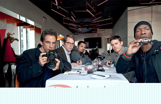 Matthew Broderick, Casey Affleck, Ben Stiller, Michael Peña (Tower Heist Movie Stills)