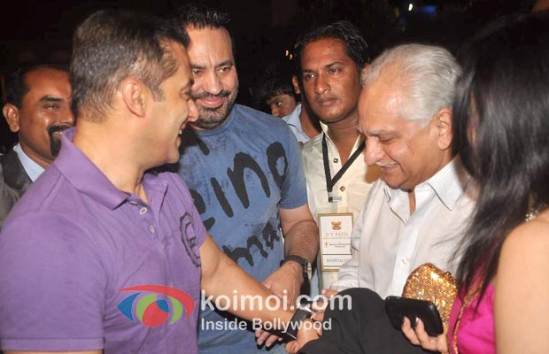 Salman Khan, Shera, Ramesh Sippy, At D Y Patil Achievers Awards
