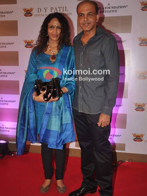 Sunita Gowariker, Ashutosh Gowariker At D Y Patil Achievers Awards