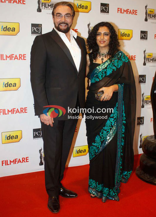 Kabir Bedi At The '57th Idea Fimfare Awards 2011'