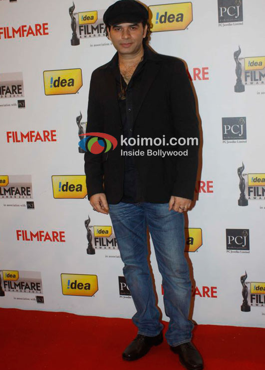 Mohit Chauhan At The '57th Idea Fimfare Awards 2011'