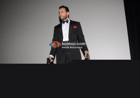 Saif Ali Khan Unveils Agent Vinod First Look