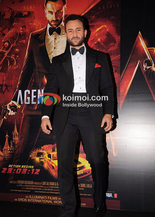 Saif Ali Khan Unveils Agent Vinod First Look
