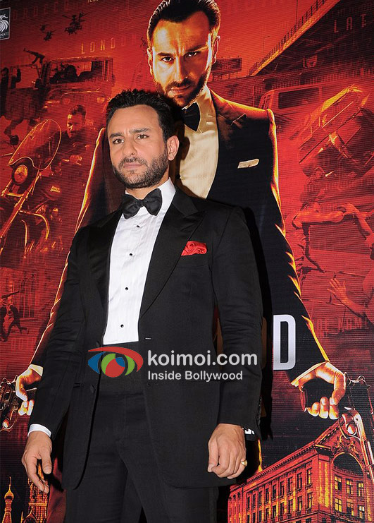 Saif Ali Khan Unveils Agent Vinod First Look