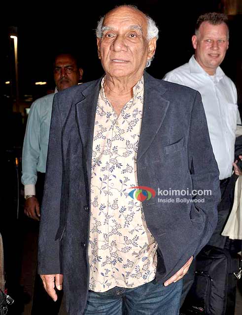 Yash Chopra Return From Vacation