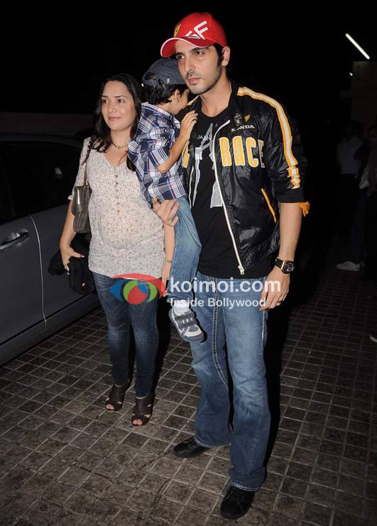 Zayed Khan At Agneepath Screening
