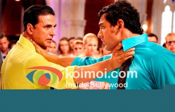Akshay Kumar, John Abraham (Housefull 2 Movie Stills)