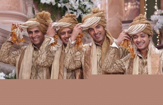 Akshay Kumar, Ritesh Deshmukh, John Abraham, Shreyas Talpade (Housefull 2 Movie Stills)