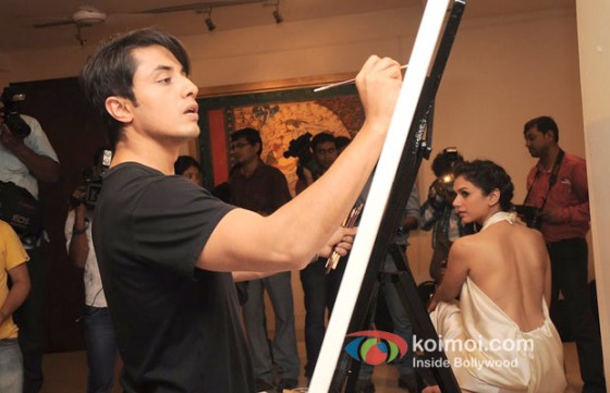 Ali Zafar, Aditi Rao Hydari Promotes London Paris New York