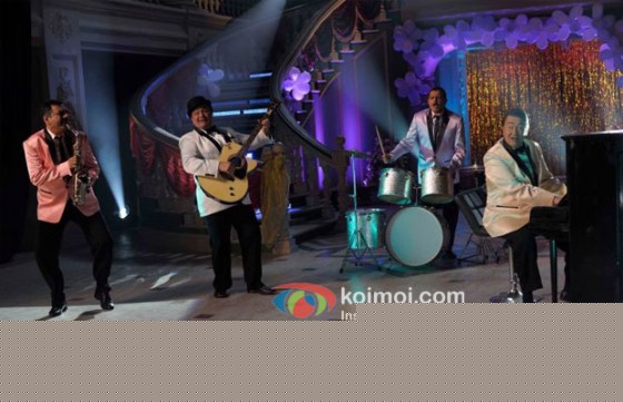 Boman Irani, Rishi Kapoor, Mithun Chakraborty, Randhir Kapoor (Housefull 2 Movie Stills)