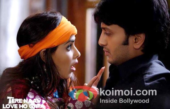 Genelia D'souza, Ritesh Deshmukh (Tere Naal Love Ho Gaya Movie Stills)