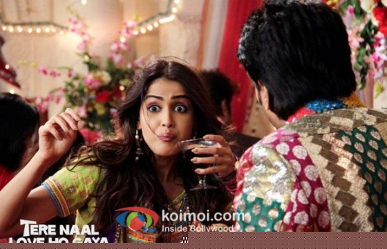Genelia D'souza, Ritesh Deshmukh (Tere Naal Love Ho Gaya Movie Stills)