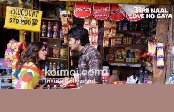 Genelia D'souza, Ritesh Deshmukh (Tere Naal Love Ho Gaya Movie Stills)