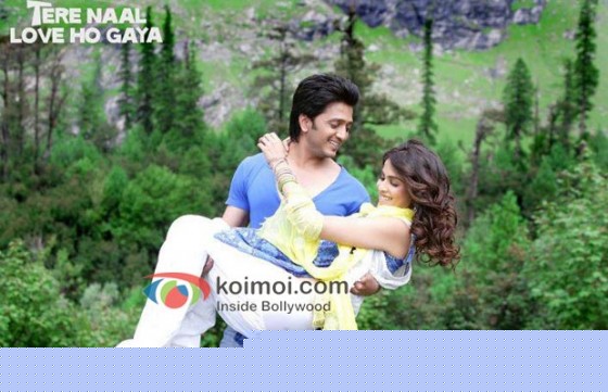 Genelia D'souza, Ritesh Deshmukh (Tere Naal Love Ho Gaya Movie Stills)