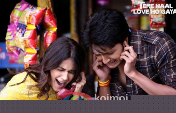 Genelia D'souza, Ritesh Deshmukh (Tere Naal Love Ho Gaya Movie Stills)
