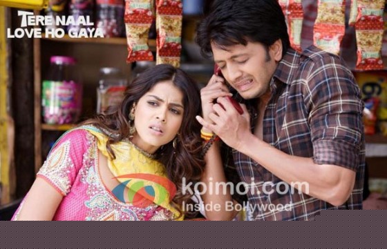 Genelia D'souza, Ritesh Deshmukh (Tere Naal Love Ho Gaya Movie Stills)