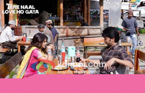 Genelia D'souza, Ritesh Deshmukh (Tere Naal Love Ho Gaya Movie Stills)
