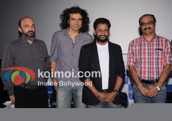 Imtiaz Ali, Resul Pookutty At Dolby Press Meet