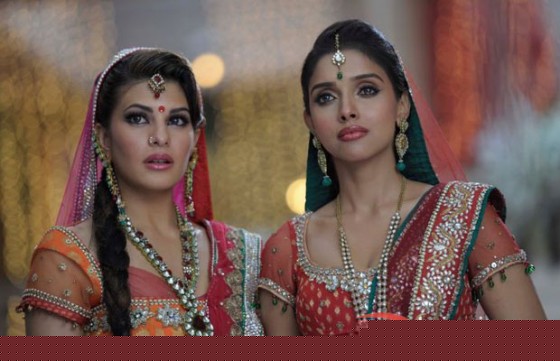 Jacqueline Fernandez, Asin Thottumkal (Housefull 2 Movie Stills)
