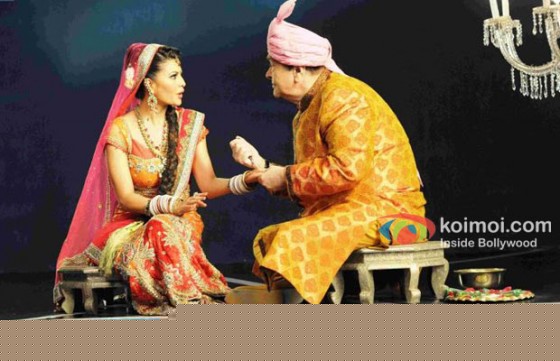 Jacqueline Fernandez, Randhir Kapoor (Housefull 2 Movie Stills)